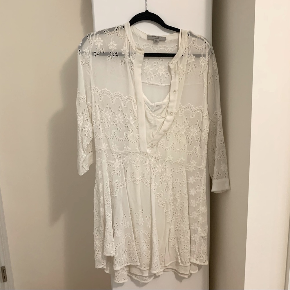 CLOSET CLEAR OUT! ALLSAINTS Eyelet Dress